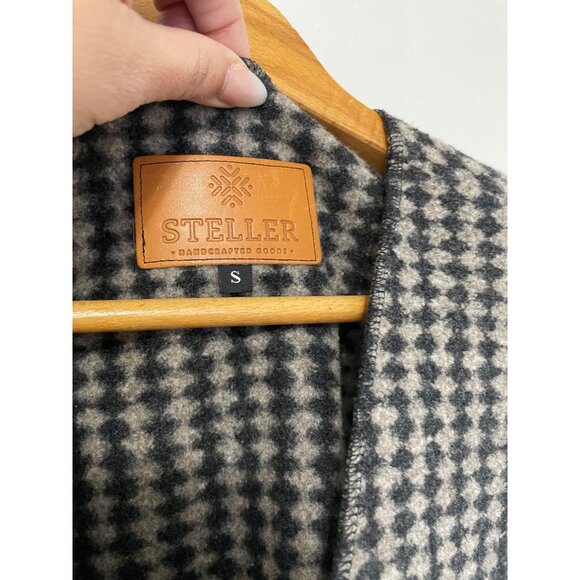 Steller Swedish Blanket Vest Designer Quality Wool Printed Vest - Picture 4 of 8